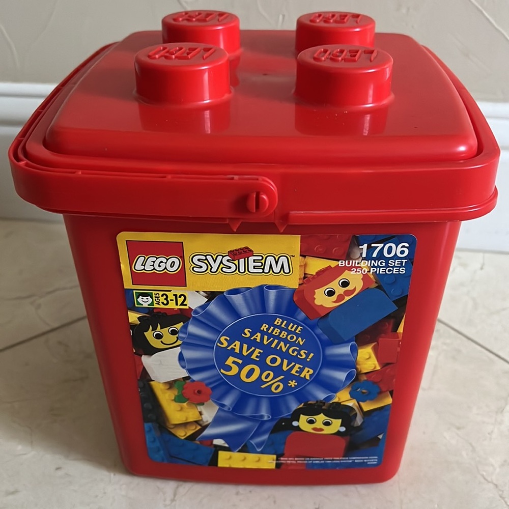 Lego bucket rare and retired